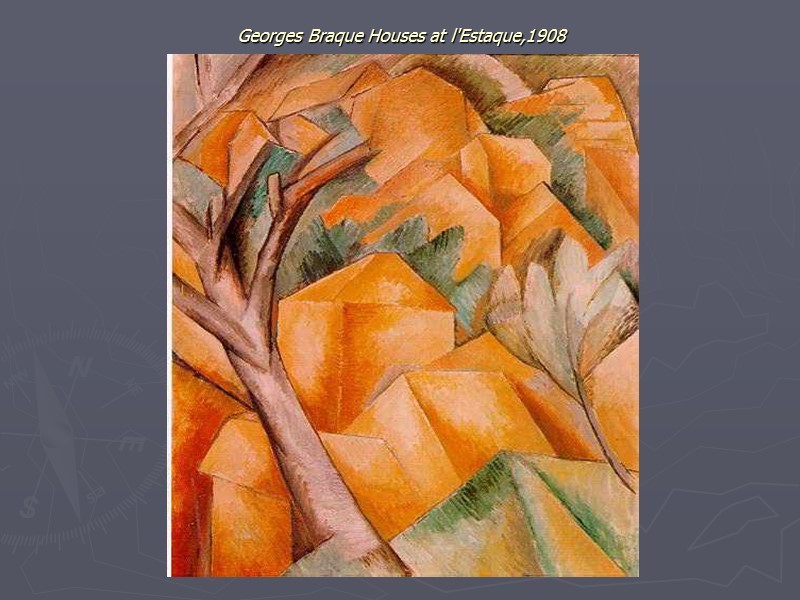 Georges Braque Houses at l'Estaque,1908